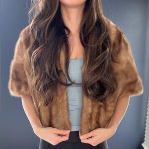 Vintage Zinman Fur Shawl